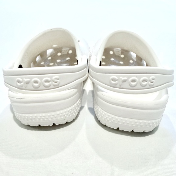 Crocs Classic Clogs Toddler Boys 8 Girls White Water Shoes Slip-Ons Summer Beach - Picture 3 of 4